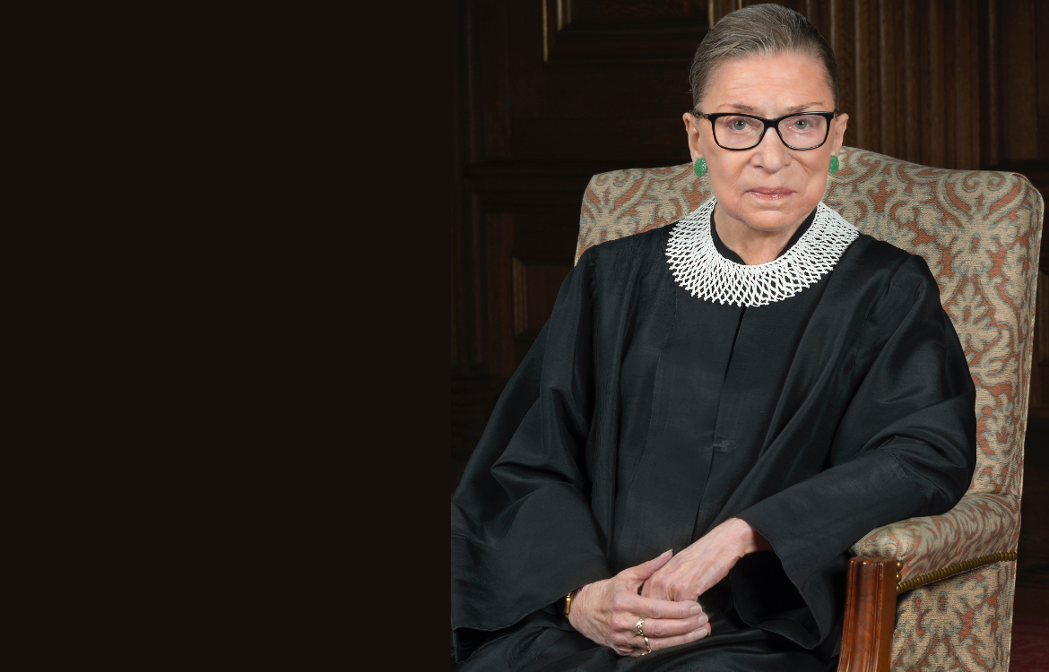 The honorable sale ruth bader ginsburg